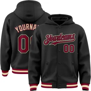 Personalized Varsity Hoodies Leather Bomber Jacket Custom Adult Teens Baseball Jacket Customized Team Jerseys