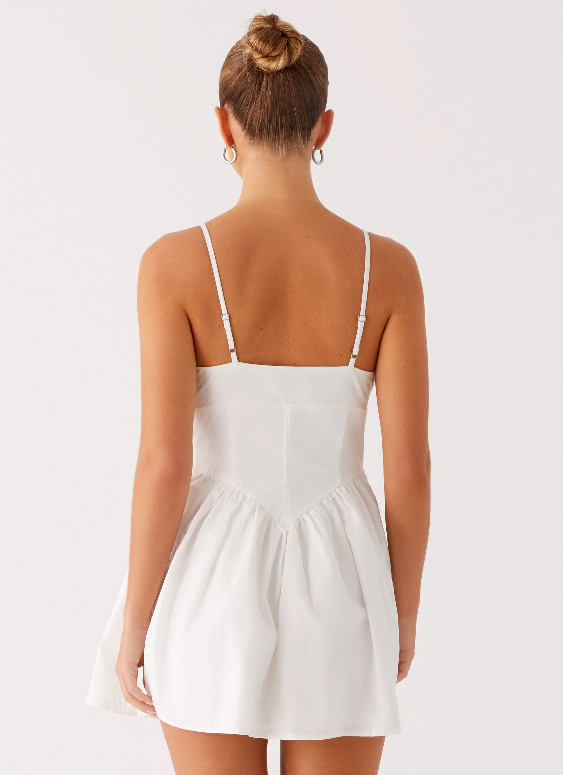 Phillipa Mini Dress - White Refined fit