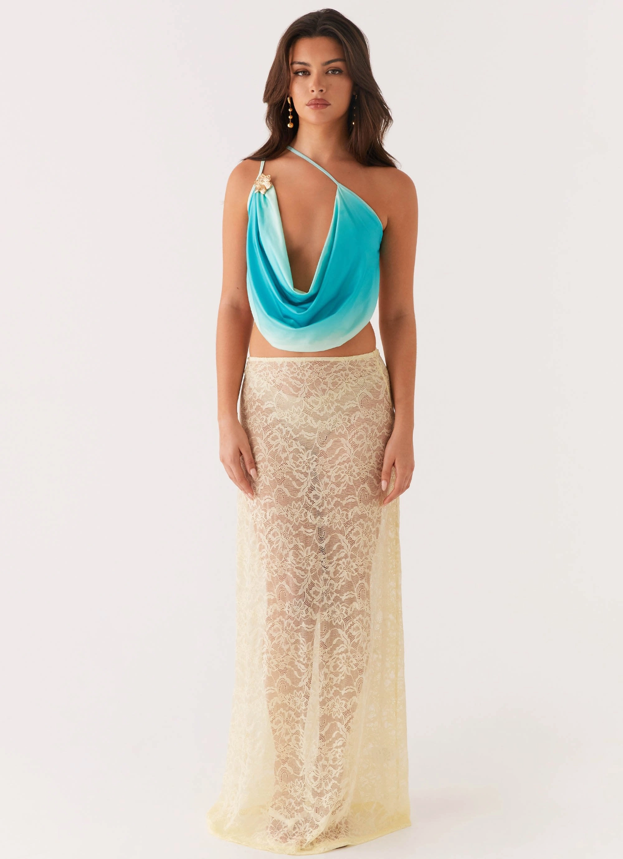 Phoebe Top - Green Gradient EasyClean FlexibleMobility