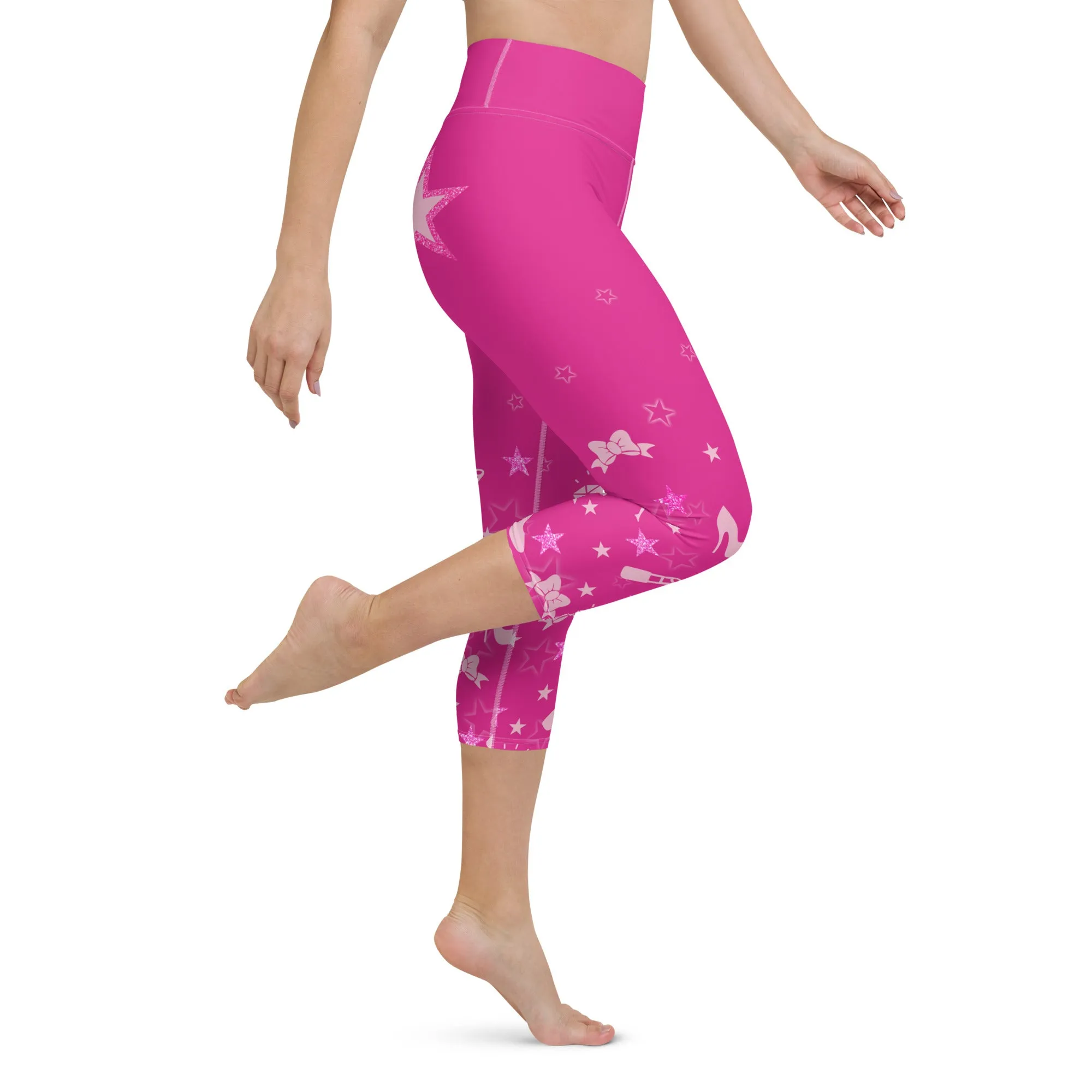 Pink Doll Yoga Capris