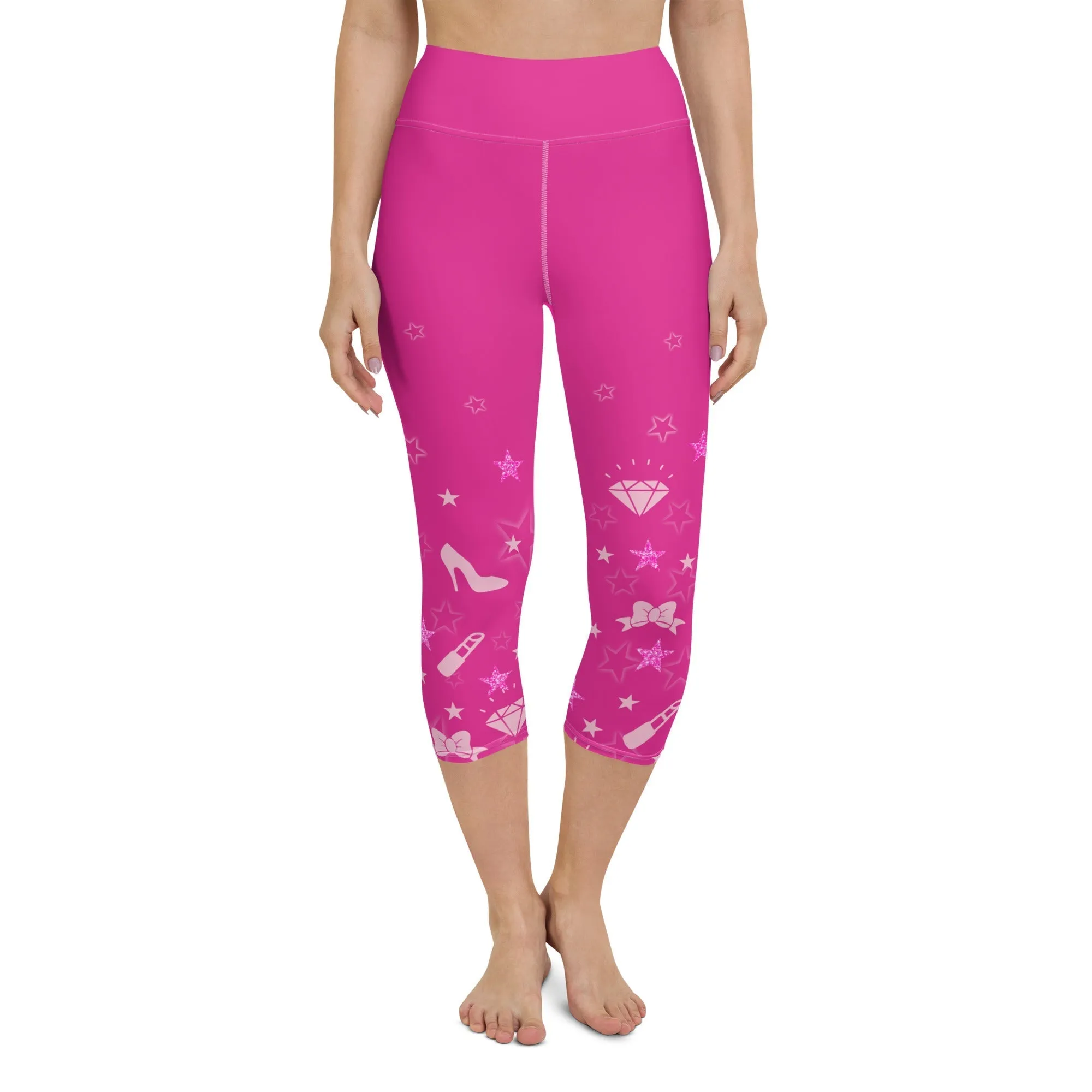 Pink Doll Yoga Capris