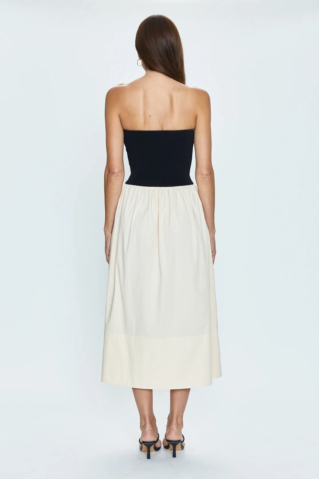 Pistola Mavo Tube Top Dress -Pepper and Salt Quick Fit