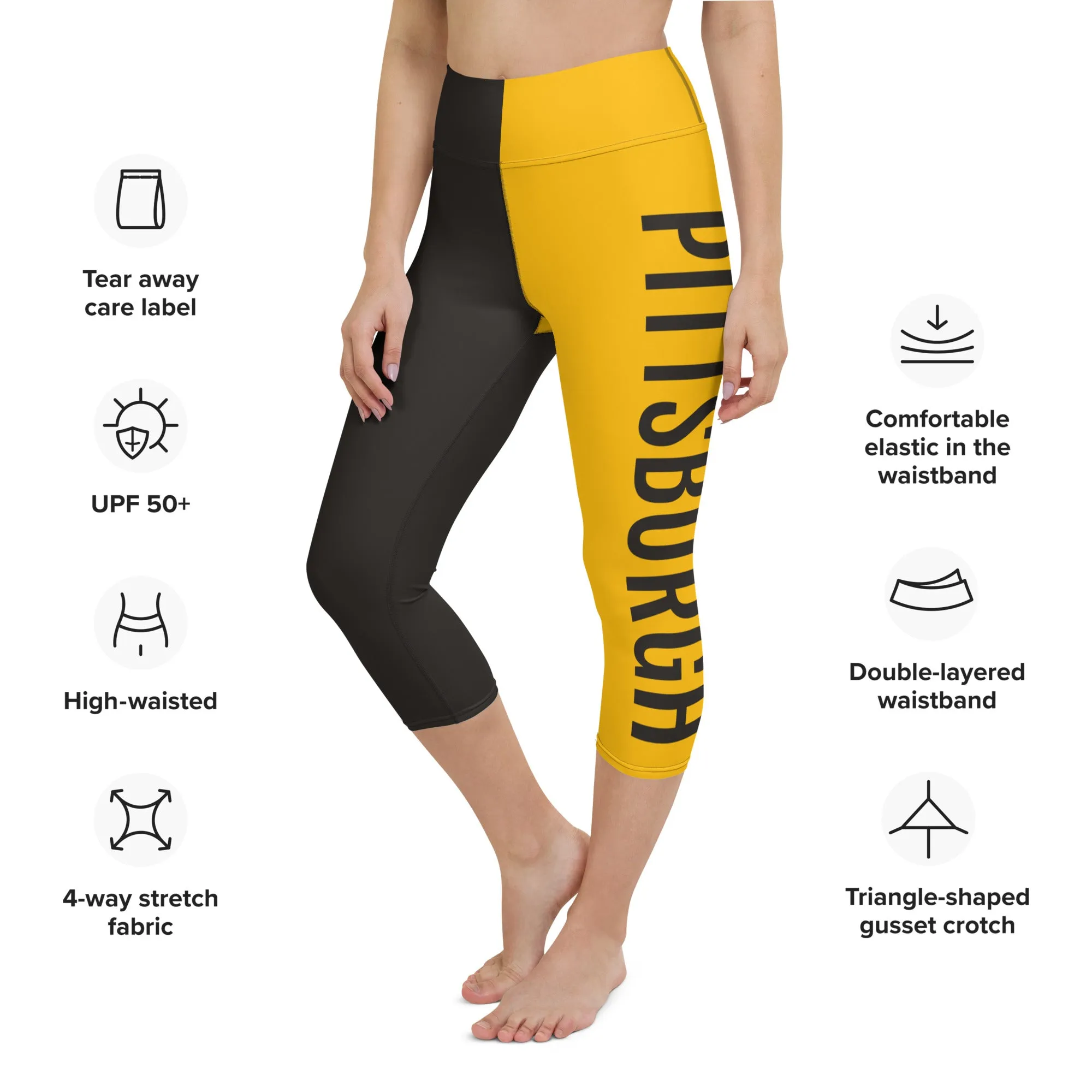 Pittsburgh Yoga Capris