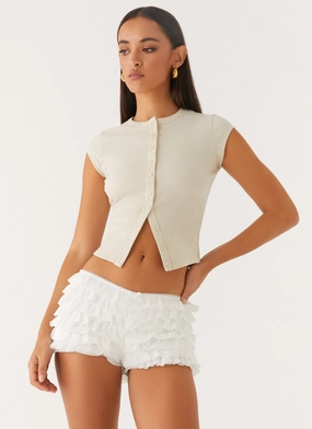 Body shaping Pixie Bloomer Shorts - White