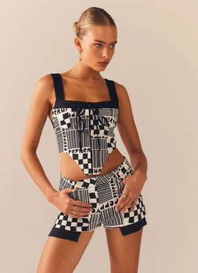 Yoga Ready All Occasion Play It Louder Shorts - Barcode