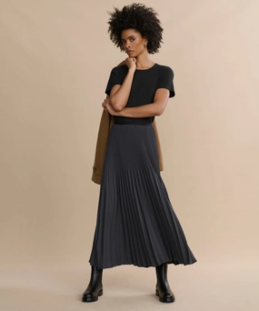 Pleated Skirt Quick Wash Machine washable