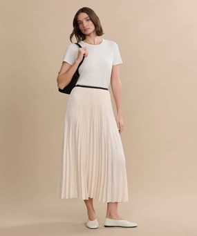 Quick Layer Pleated Skirt