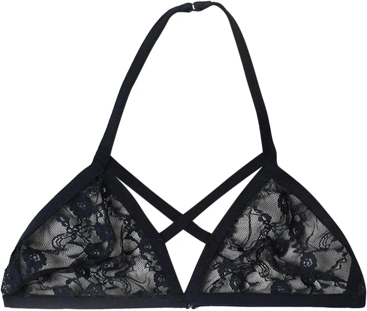 Plus Lingerie 2023 Women's Floral Lace Bra Deep V Sexy Bralette Lingerie Raohui Lingerie