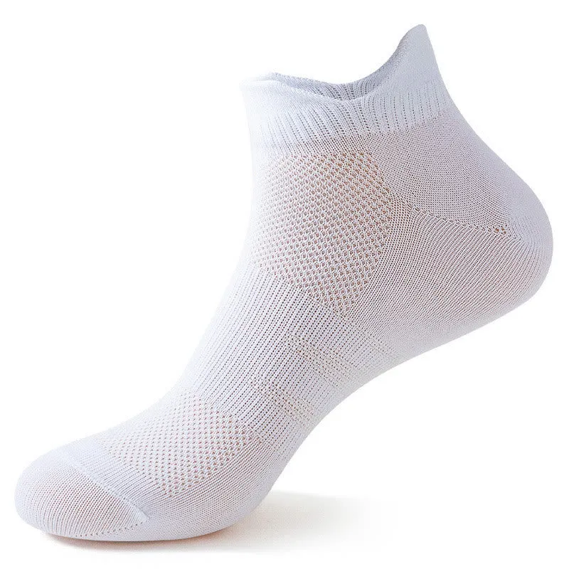 Plus Size Elasticity Mesh Ankle Compression Socks(6 Pairs)