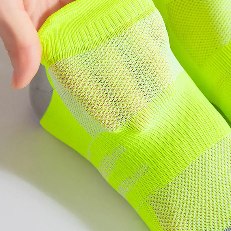 Plus Size Elasticity Mesh Ankle Compression Socks(6 Pairs)