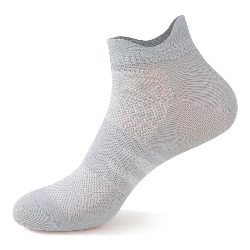 Plus Size Elasticity Mesh Ankle Compression Socks(6 Pairs)