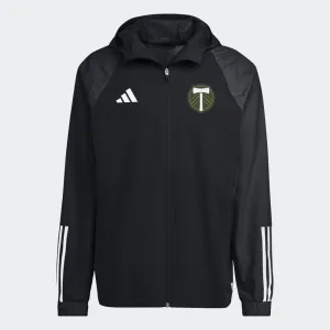 PORTLAND TIMBERS FC MEN'S LONG SLEEVE RAIN JACKET