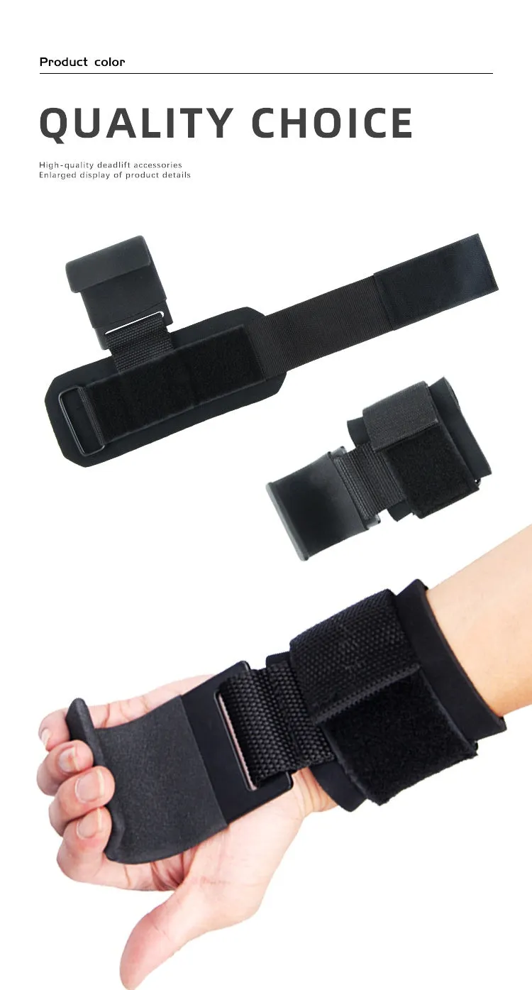 Power Wrist Straps Hand Grip Support for Deadlifts Pull Ups Shrugs Gym Gloves(Bulk 3 Sets)