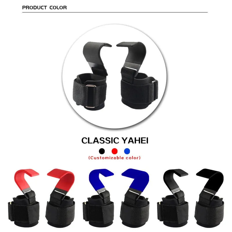 Power Wrist Straps Hand Grip Support for Deadlifts Pull Ups Shrugs Gym Gloves(Bulk 3 Sets)