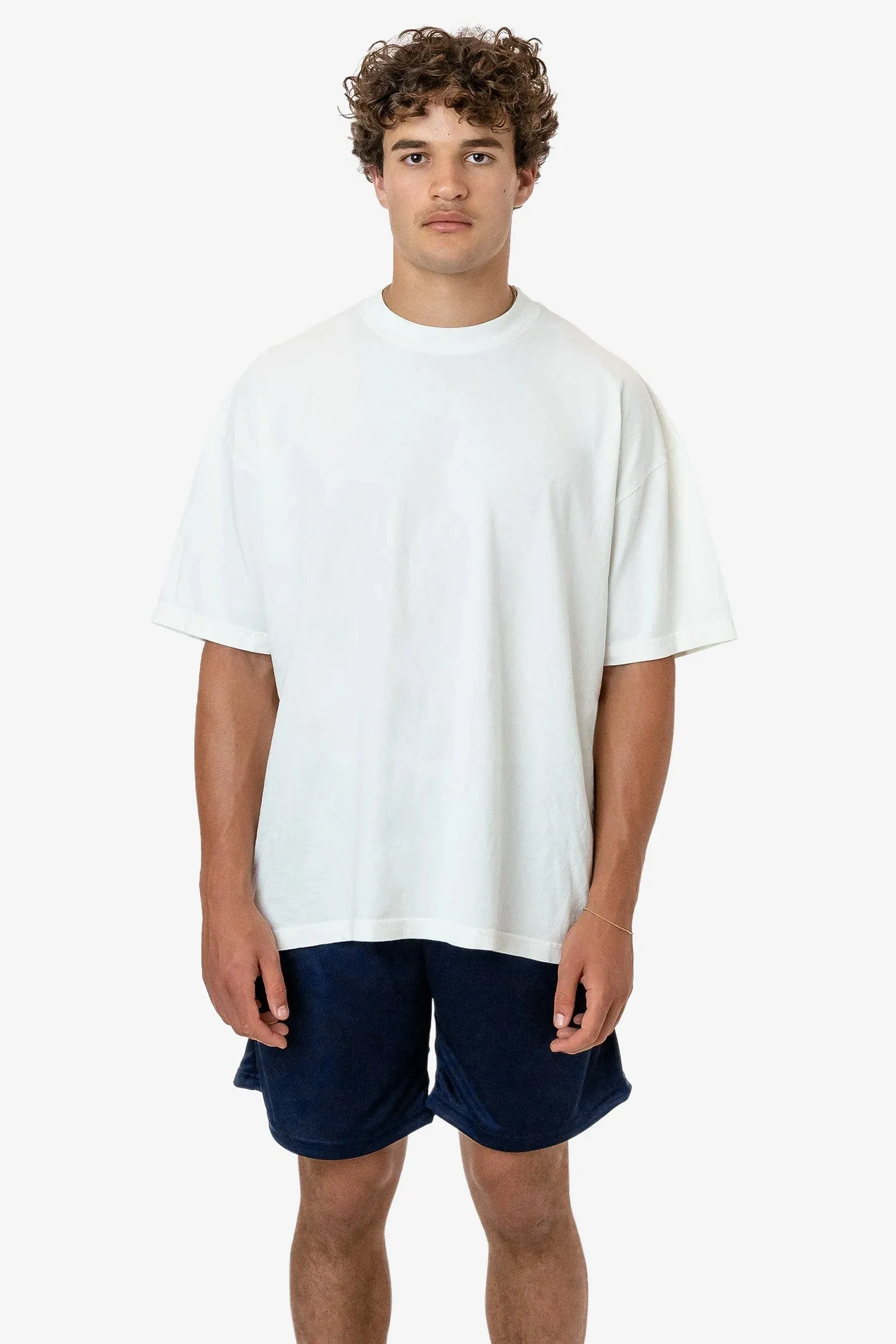 PPQ42 - Poly Pique Mesh Mid-Length Shorts