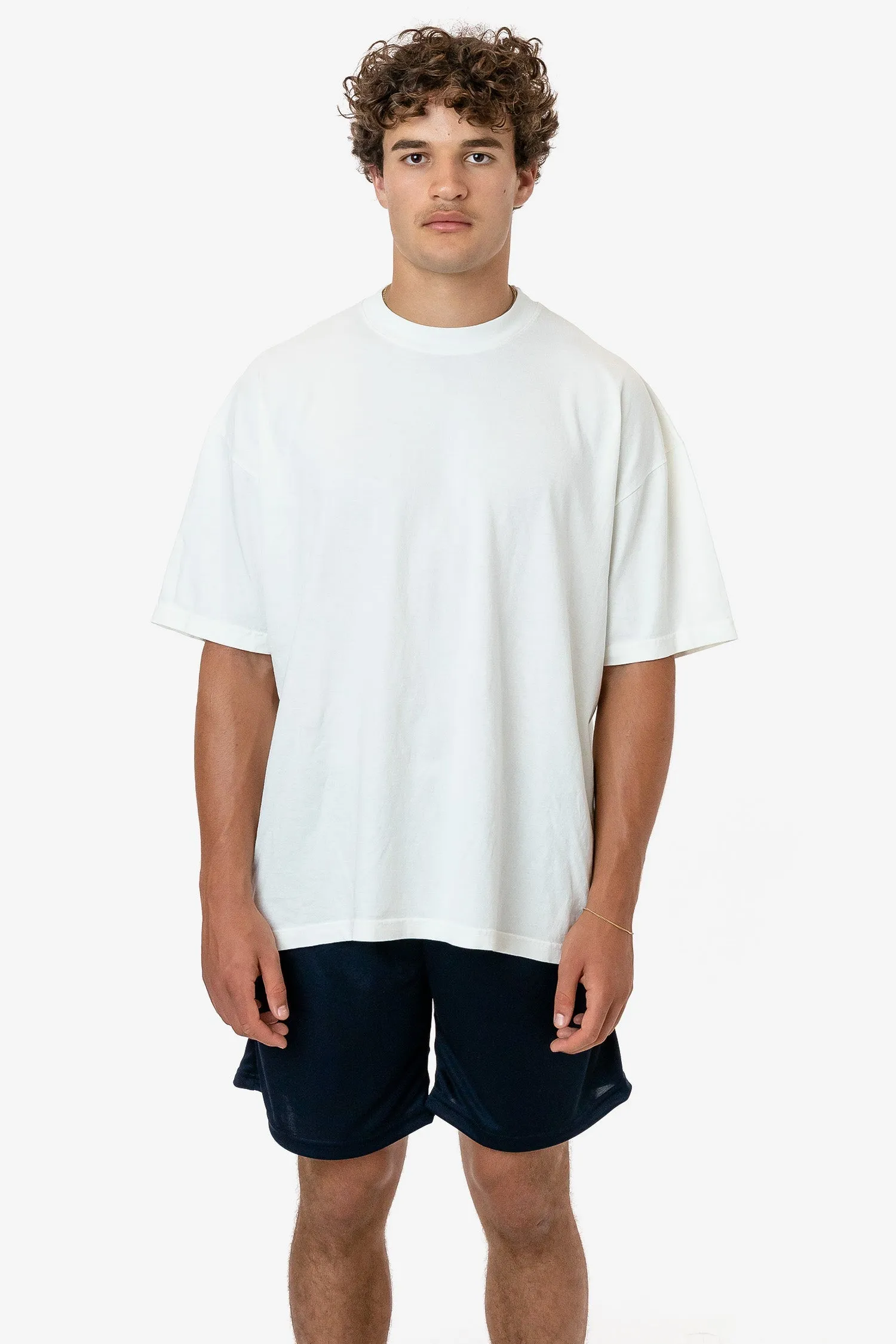 PPQ42 - Poly Pique Mesh Mid-Length Shorts