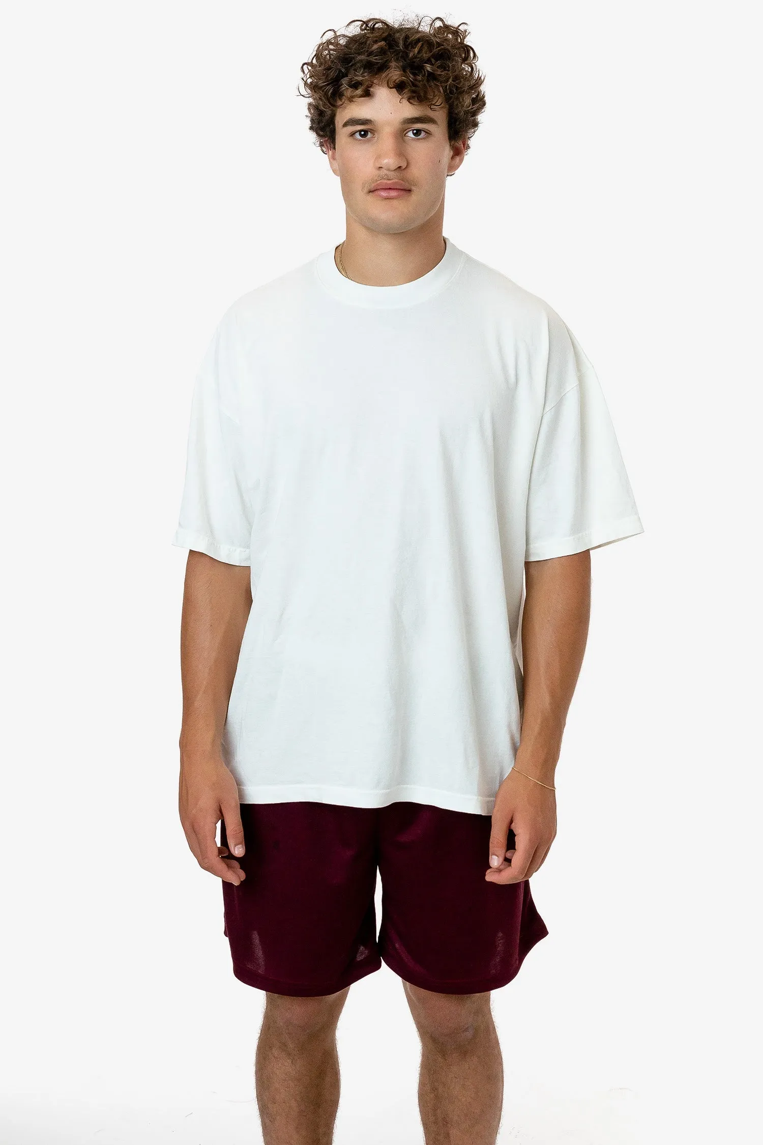 PPQ42 - Poly Pique Mesh Mid-Length Shorts