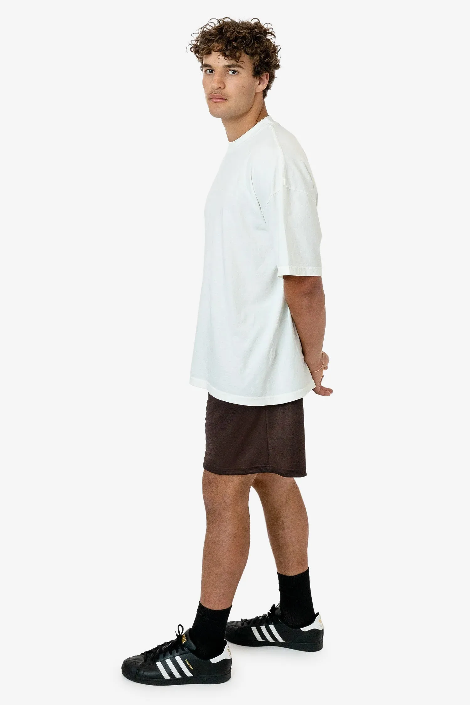 PPQ42 - Poly Pique Mesh Mid-Length Shorts
