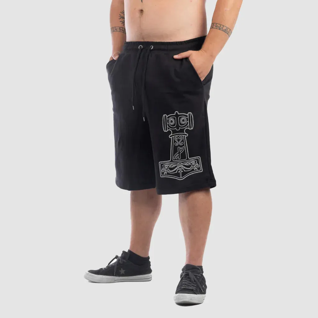 Premium Sweatshorts, Thor, Black