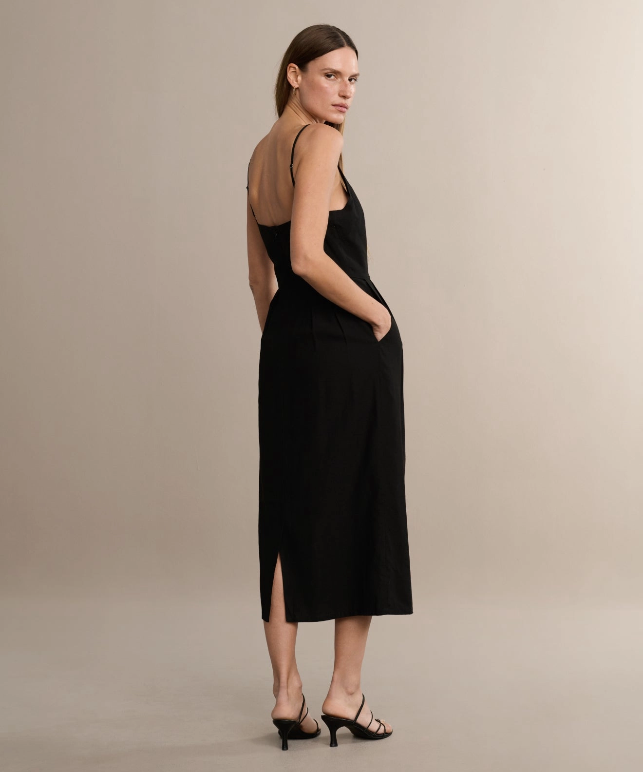Water-Repellent-Finish Rove Dress