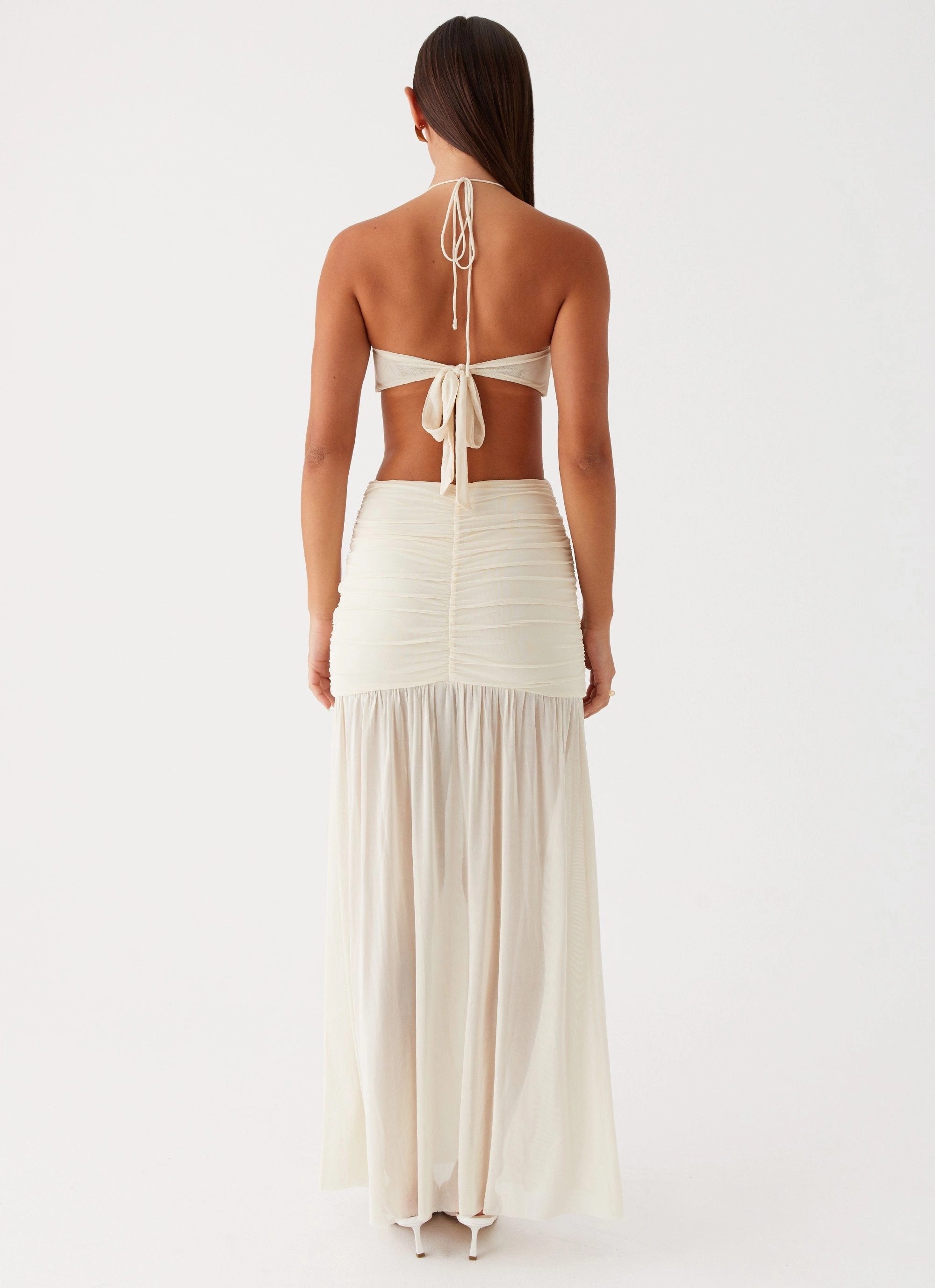 Clover Cut Out Maxi Dress - Lemon Seasonal Must-Have