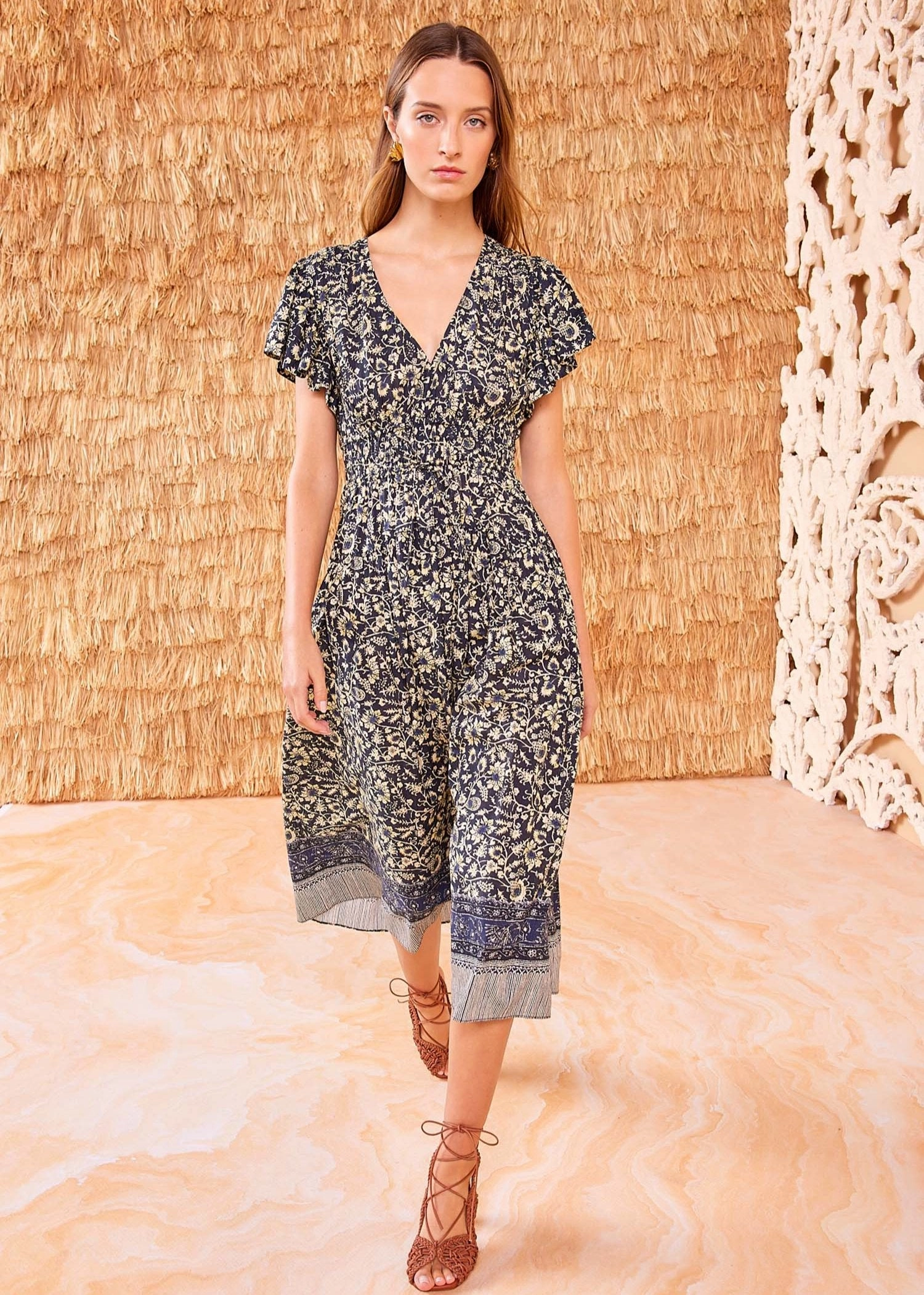 Ulla Johnson Lyra Dress Raven Sleek Touch Balanced Light