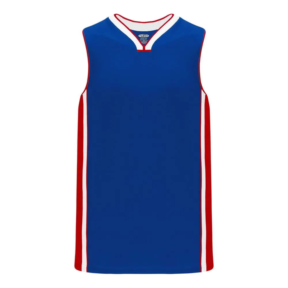 Pro B1715 Basketball Jersey Royal-Red-White
