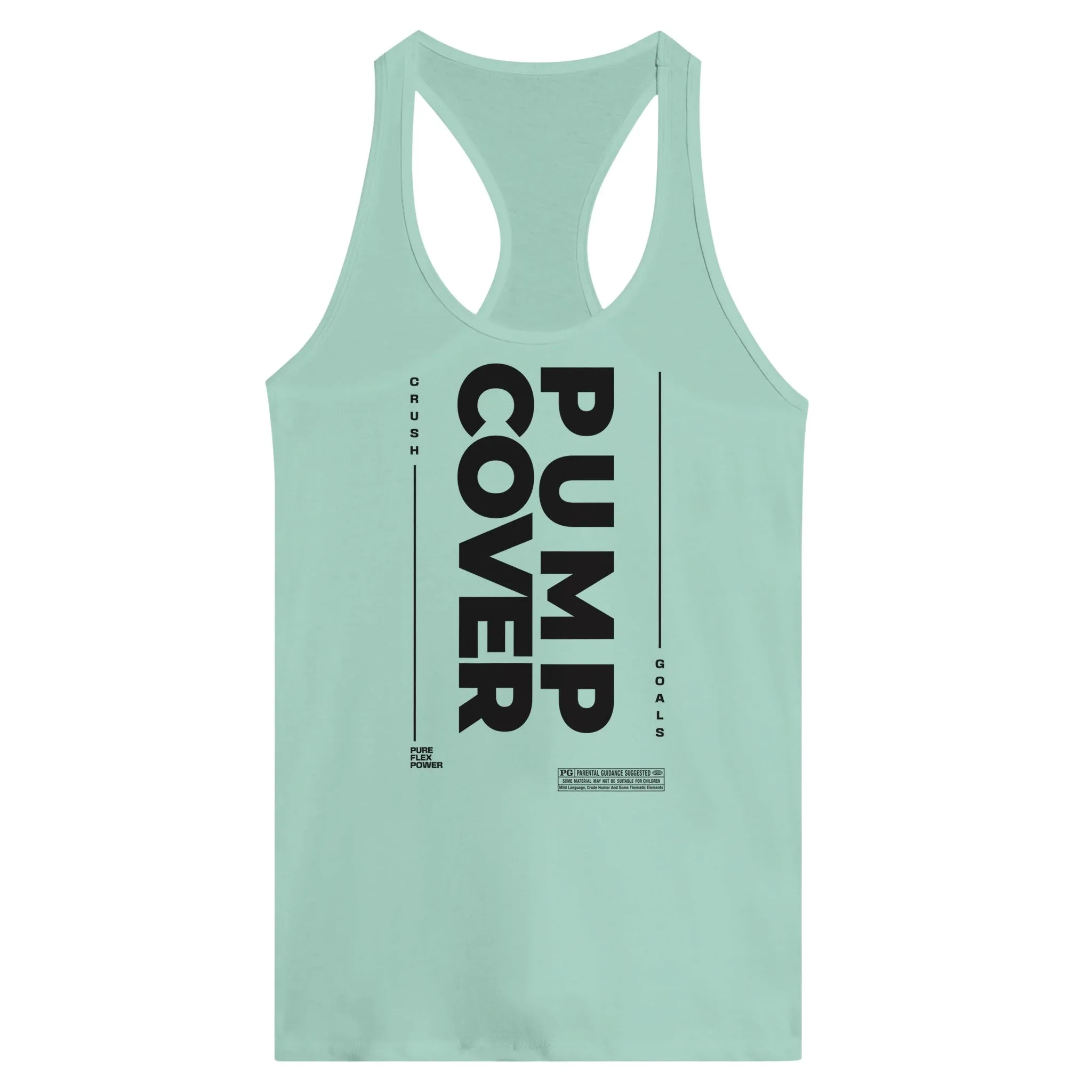 Pump Cover Women's Racerback Tank