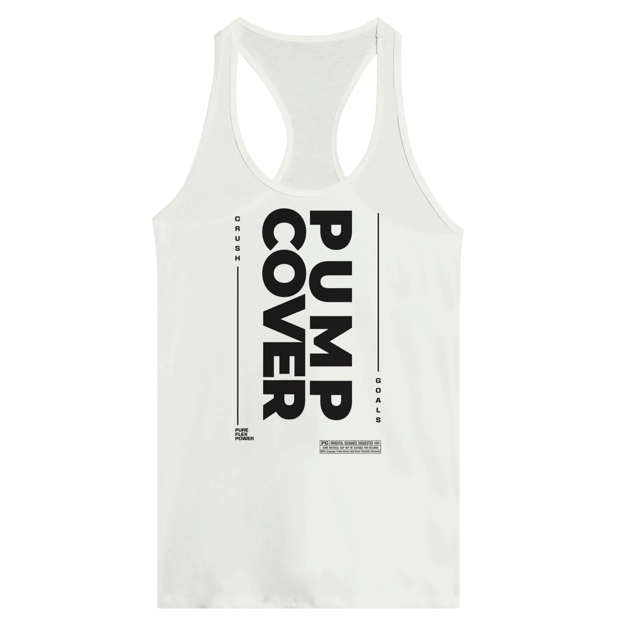 Pump Cover Women's Racerback Tank