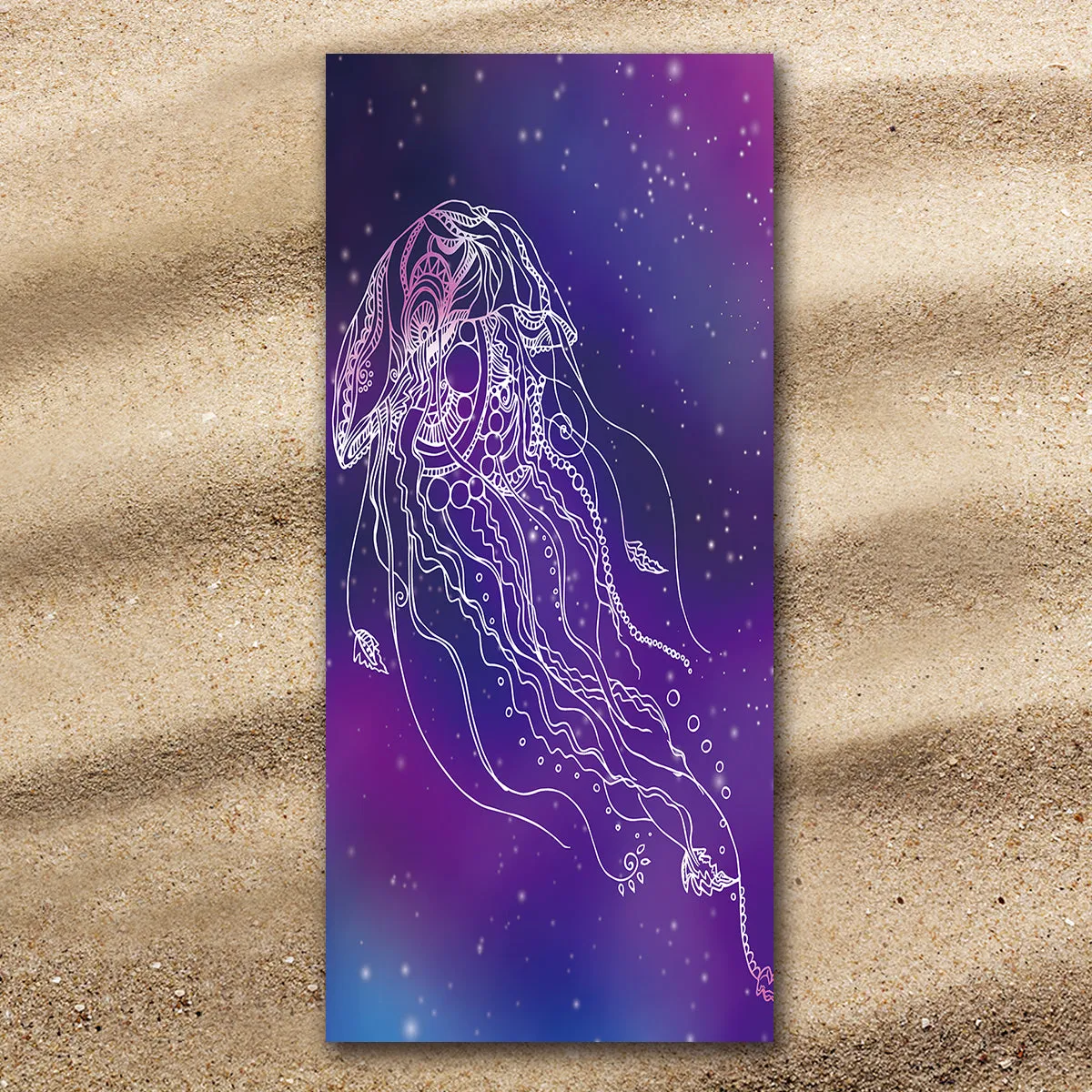 Purple Jelly Dreams Jumbo Towel