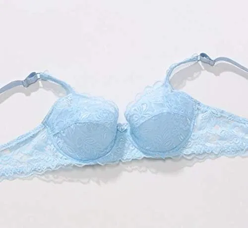 Push Up Padded Bras for Women Comfortable Support Underwire Brassiere 32B-40B