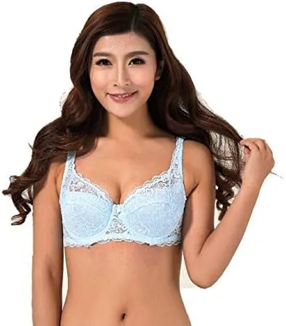 Push Up Padded Bras for Women Comfortable Support Underwire Brassiere 32B-40B