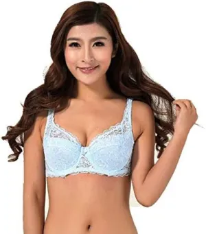 Push Up Padded Bras for Women Comfortable Support Underwire Brassiere 32B-40B