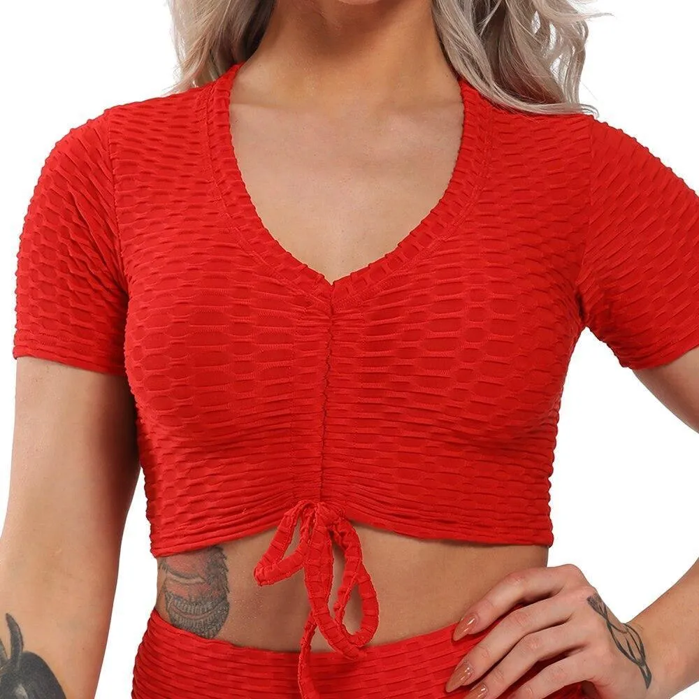 Push up Seamless Workout Top