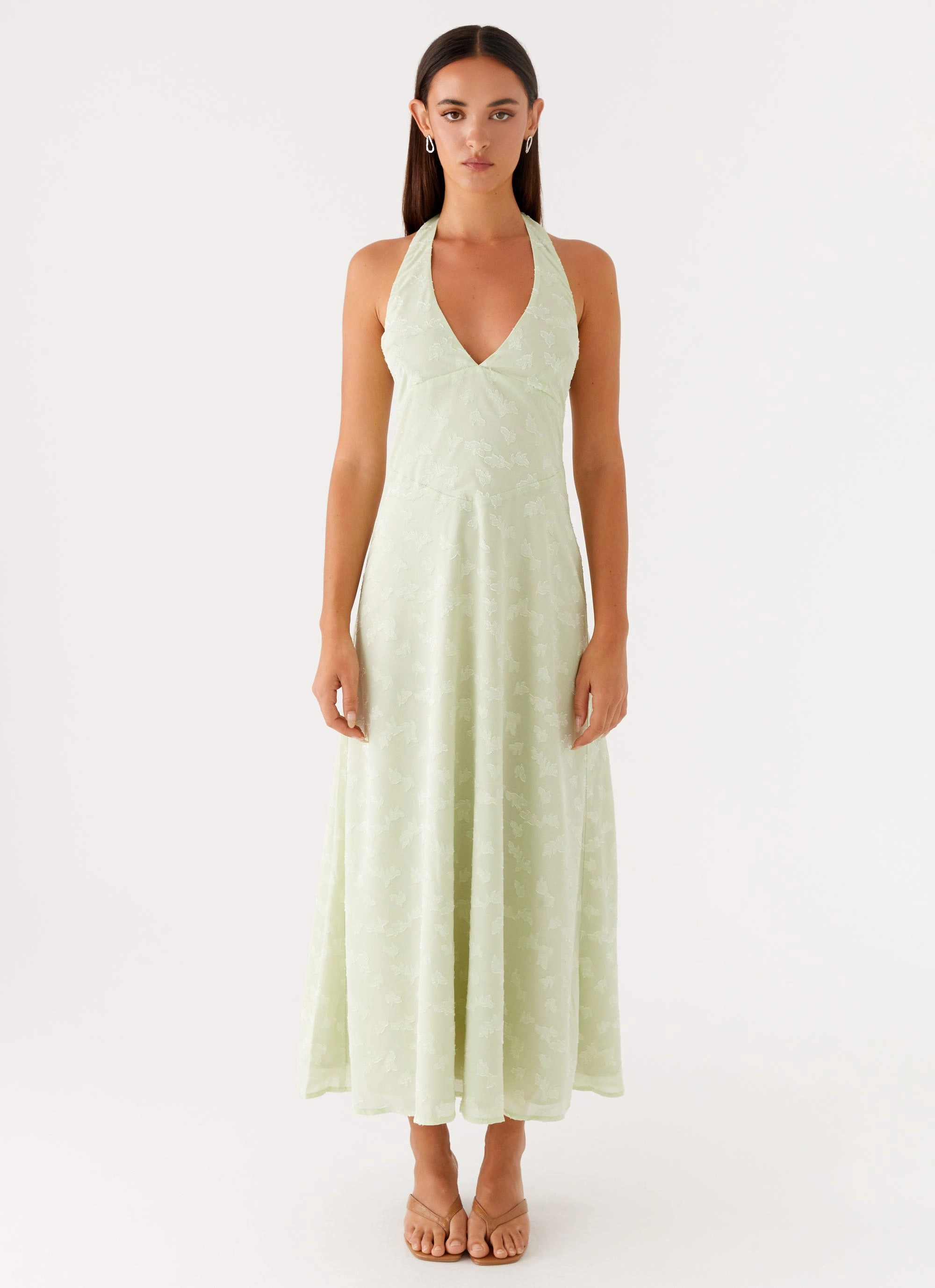Francesca Midi Dress - Sage Natural Form