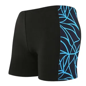 Quick Dry Men's Swimming Trunks Sport Underwear Drawstring Boxer Briefs Summer Breathable Elastic Underdrawers Swimsuit Bottom