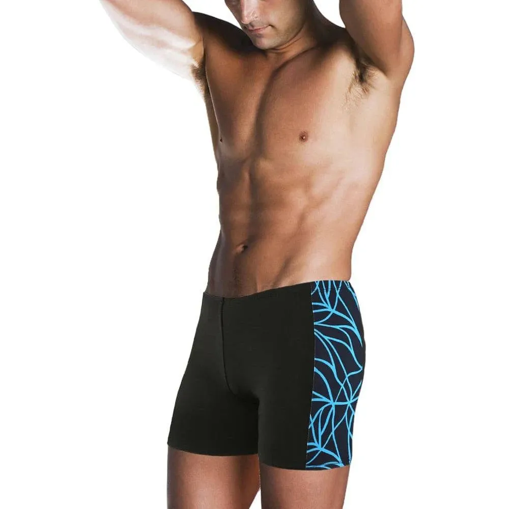Quick Dry Men's Swimming Trunks Sport Underwear Drawstring Boxer Briefs Summer Breathable Elastic Underdrawers Swimsuit Bottom