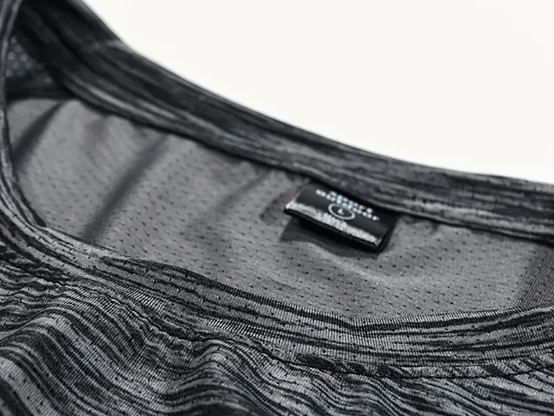 Quick-Dry Round Neck Running T-Shirt for Men - SF1944