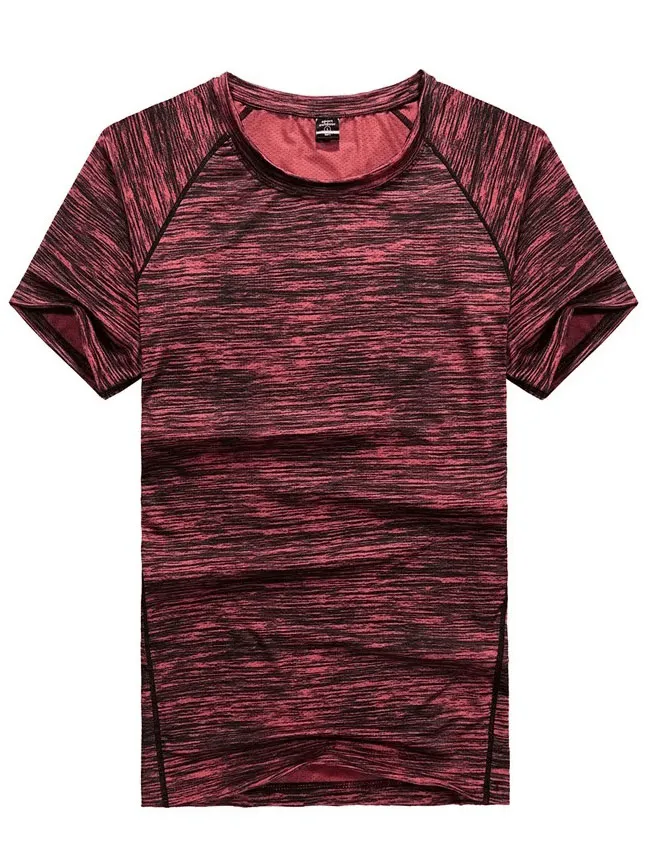 Quick-Dry Round Neck Running T-Shirt for Men - SF1944