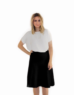 AMAZING MM SKIRT - SUMMER STYLE BLACK Adaptive Fit Flat Lock Stitching