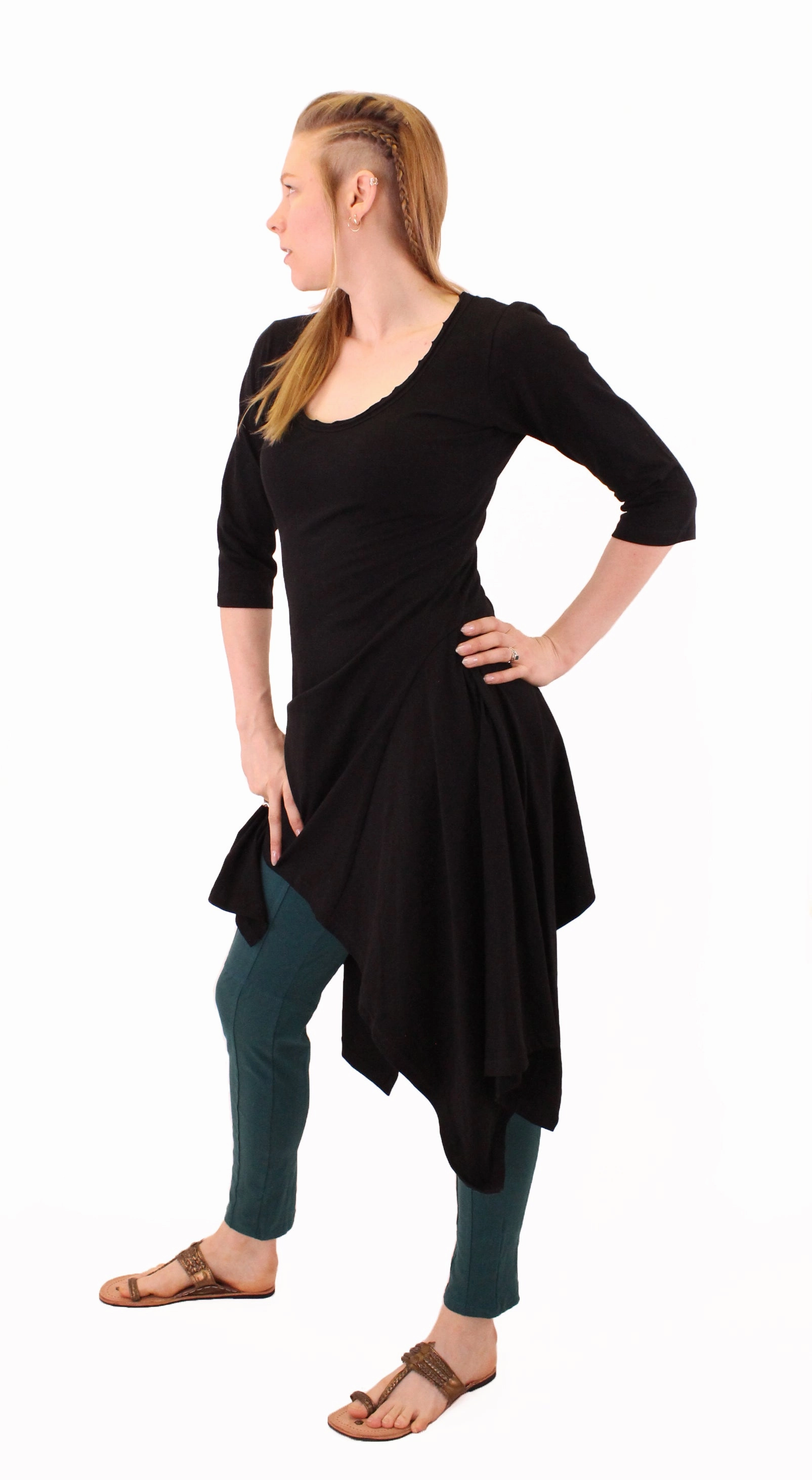 Reinforced Neckline Detail ChafeFreeEdging Siren Tunic