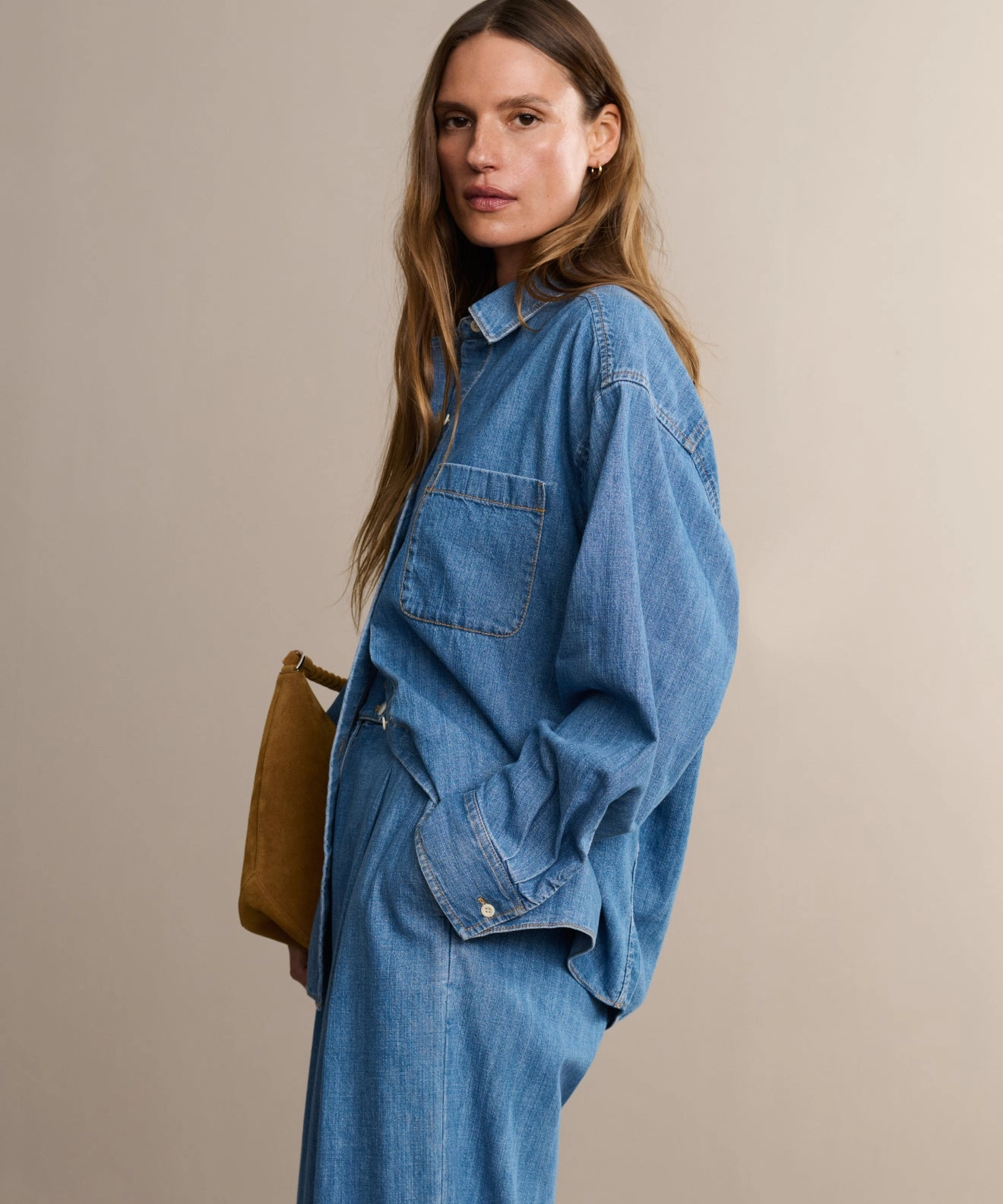 UV Protection Enhanced Parker Oversized Shirt