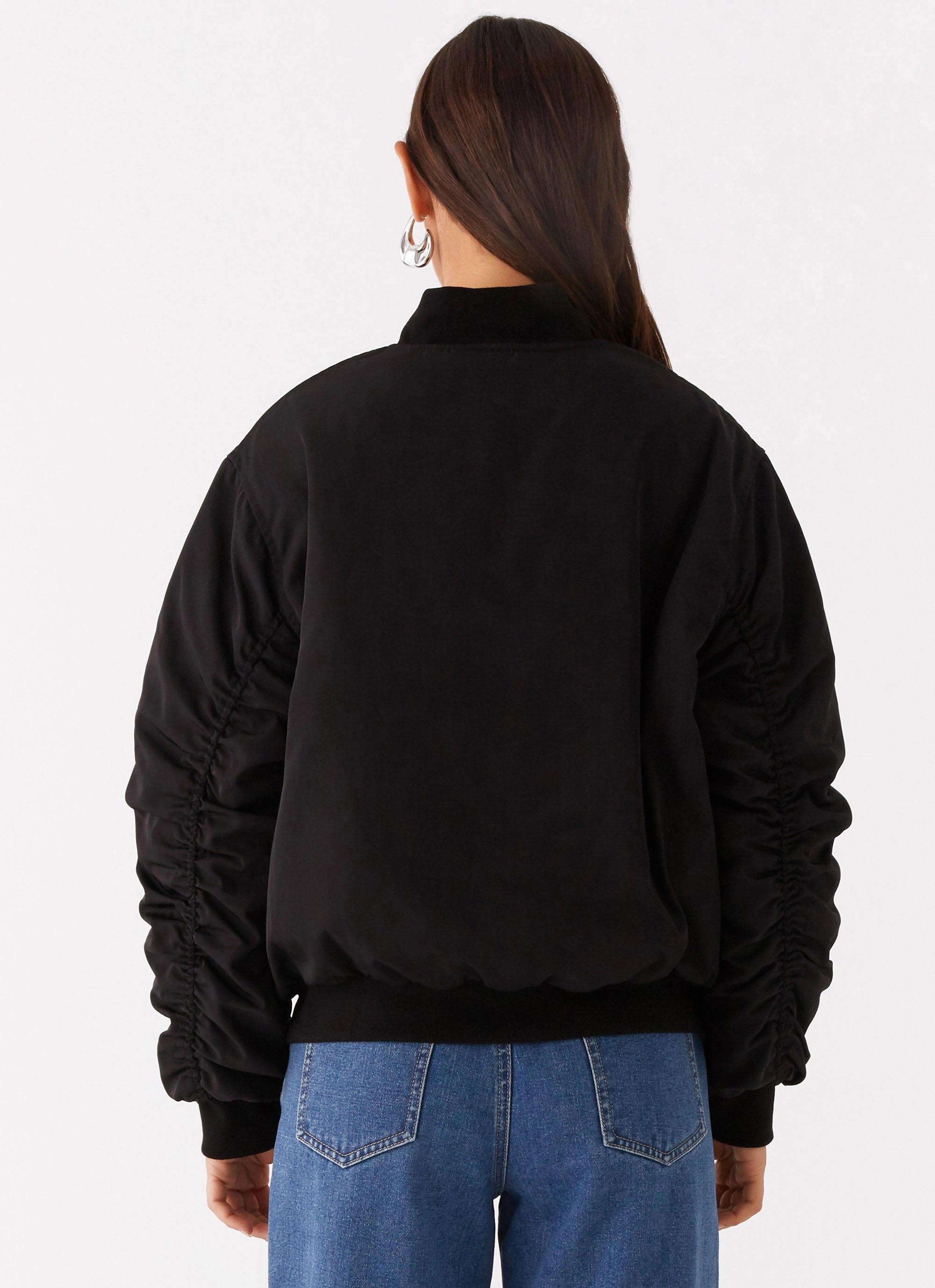 Weekend Casual Webster Bomber Jacket - Black
