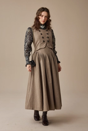 Quinley 15 |Vintage Wool Dress ReflectiveDetails
