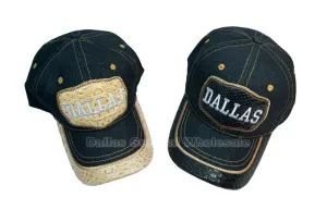 "Dallas" Jeans Casual Baseball Caps Wholesale