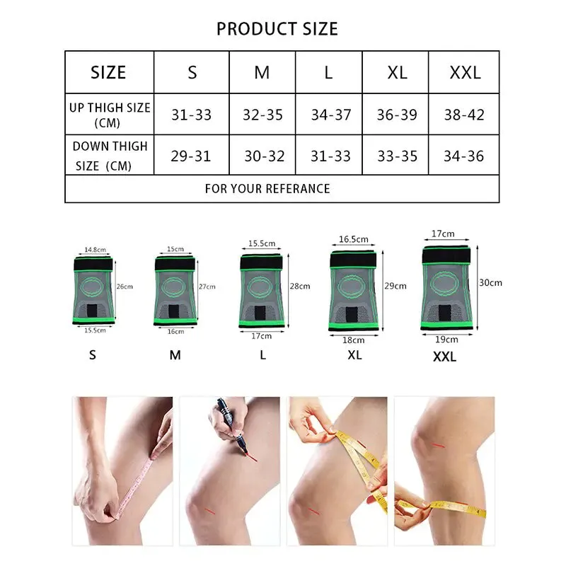 "Durable Knee Brace Compression Sleeve for Support and Injury Prevention"