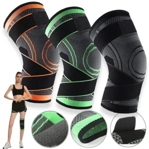 "Durable Knee Brace Compression Sleeve for Support and Injury Prevention"