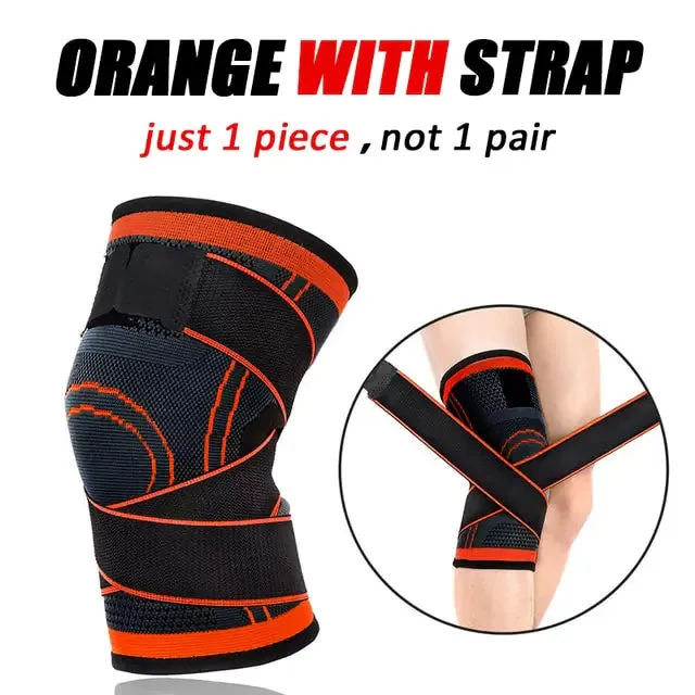 "Durable Knee Brace Compression Sleeve for Support and Injury Prevention"