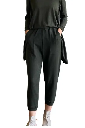"the Charlie" Jogger In Heather Forest