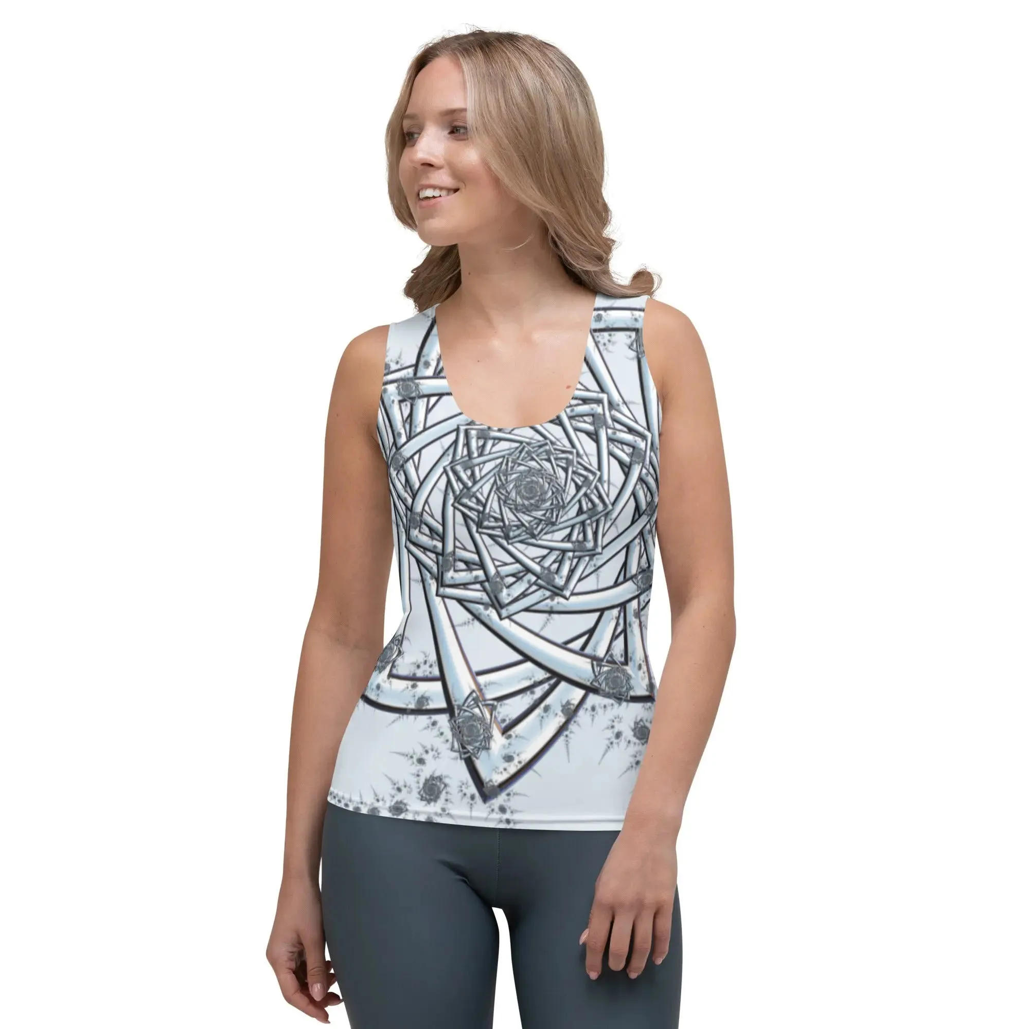 "Topological Rose" Collection - Sublimation Cut & Sew Tank Top